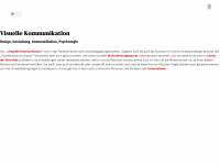 visuelle-kommunikation.info Webseite Vorschau