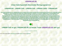 urbancar.de Webseite Vorschau