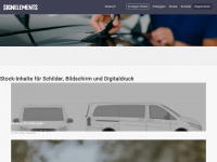 signelements.com Webseite Vorschau