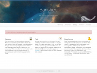 banshee-php.org Webseite Vorschau