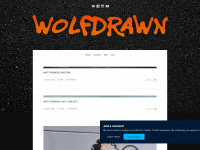 wolfdrawn.com Webseite Vorschau