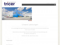 tricer-management.de Webseite Vorschau