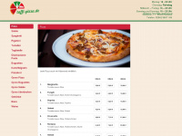 taffi-pizza.de Webseite Vorschau