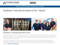 vasektomie-erfurt.de Webseite Vorschau