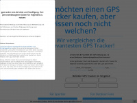 gpstracker-test.de Webseite Vorschau