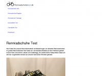 rennradschuhe-test.de Webseite Vorschau