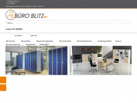 buero-blitz.ch Webseite Vorschau