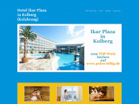 ikar-plaza-kolberg.de Webseite Vorschau