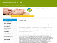 polen-kururlaub.de Webseite Vorschau