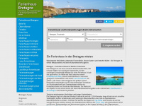 ferienhaus-bretagne.com Webseite Vorschau