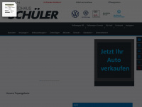 autohaus-schueler.de Webseite Vorschau