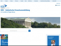 keb-regensburg-land.de Webseite Vorschau