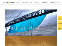 sailingisland.de Webseite Vorschau