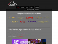 pianohaus-janos.de Webseite Vorschau