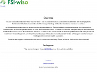 fsi-wiso.de Webseite Vorschau