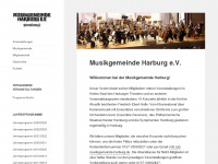 musikgemeinde-harburg.de Webseite Vorschau