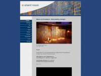 a-silent-room.de Webseite Vorschau