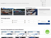 autohaus-schramel.de Webseite Vorschau