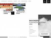 bauconzept.com Webseite Vorschau