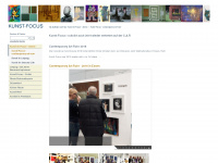 kunst-focus.de Webseite Vorschau