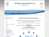 sv-bau-union-berlin.de Webseite Vorschau