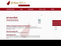tus-mandel.de Webseite Vorschau