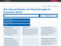 banken-stellen.ch Webseite Vorschau