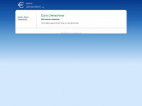 euro-umrechner.org Webseite Vorschau
