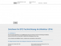 zf-architektur.ch Webseite Vorschau