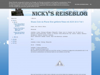 nickys-reiseblog.blogspot.com Webseite Vorschau