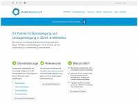 studentsclean.ch Webseite Vorschau