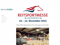 reitsportmesse-niederrhein.de Webseite Vorschau