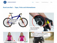 fahrrad-gesundheit.de Webseite Vorschau