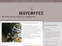 maycoffee.de Webseite Vorschau