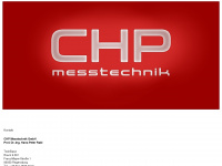 chp-messtechnik.de Webseite Vorschau