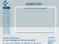 kanzlei-kiemstedt.de Webseite Vorschau