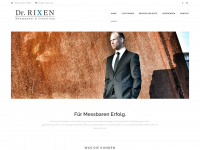 dr-rixen.com Webseite Vorschau