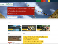 anacot.ch Webseite Vorschau