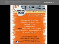 centralmusicberlin.blogspot.com Webseite Vorschau