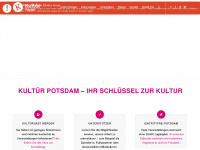 kultuer-potsdam.de Webseite Vorschau