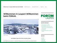 forumlaupen.ch Webseite Vorschau