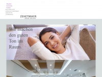 zehetmayr.at Webseite Vorschau