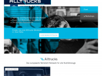 alltrucks.com Webseite Vorschau