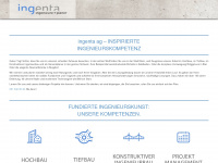 ingenta.ch Webseite Vorschau
