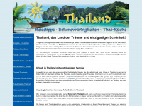 thailandreise.org Webseite Vorschau