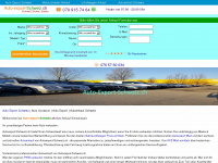 auto-export-schweiz.ch Webseite Vorschau