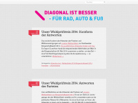 diagonalquerung.wordpress.com Webseite Vorschau