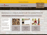 kaminholz-nord.de Webseite Vorschau
