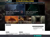 survivalcore.de Webseite Vorschau