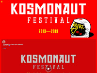 kosmonaut-festival.de Webseite Vorschau